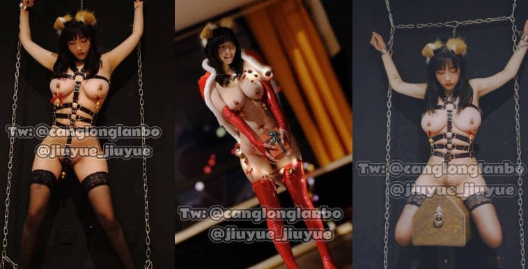 年末震撼流出,可女神可母狗!推特露脸高颜巨乳反差女神【酒月】新号主人调教私拍,露出调教啪啪