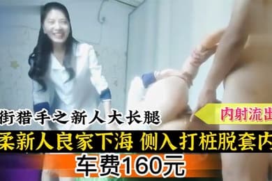 扫街扫街猎手之新人大长腿温柔新人良家下海侧入打桩脱套内射