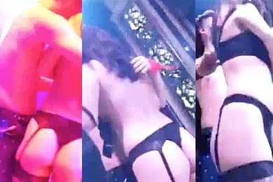 近距离拍摄国产夜店艳舞