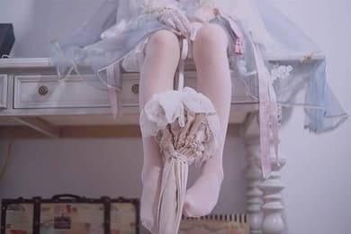 可爱小萌妹美腿拍摄