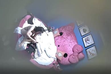 酒店摄像头时间紧任务急的学生小情侣