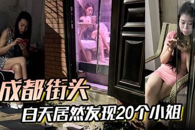 成都街头白天居然发现20个小姐晚上立马就去操了一个骚逼