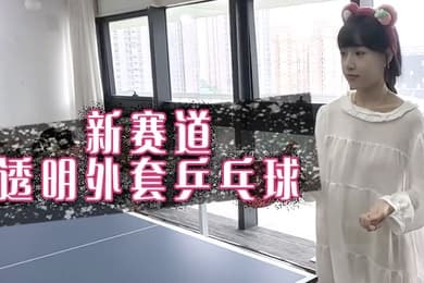 新赛道透明外套乒乓球