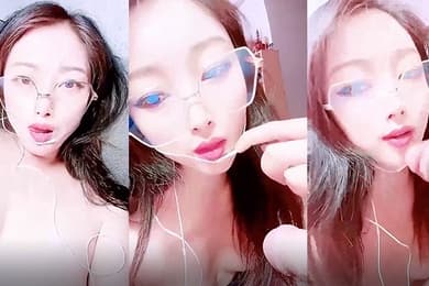颜值眼镜御姐范美少妇和老公无套啪啪做爱很插白虎穴第一视角手持镜头刺激卖力深喉