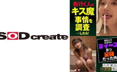 107HSDAM-005 街行く人のキス魔事情を調査…したら！想定よりはるかにディープ、且つ全身だった件 6月某