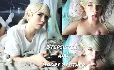 Stepsister Paid with Her Body for a Broken