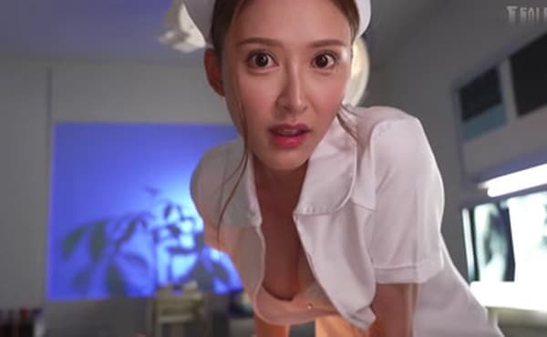 長ベロ看護師は異常な乳首開発好き　退院するまで淫乱な指と舌使いで患者の乳首を転がし矯正　藤井蘭々Uncensored-FNS-063