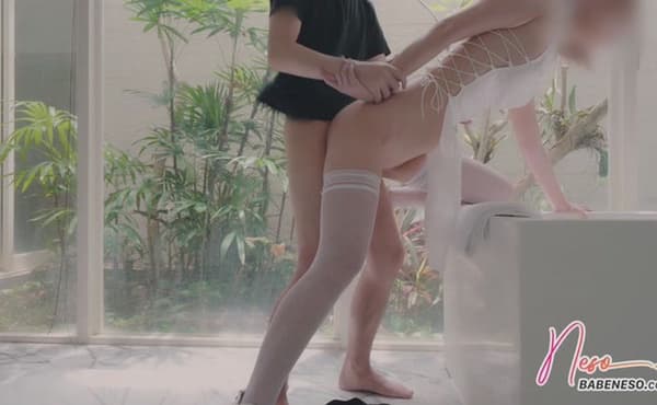 白丝高跟小烧杯的白日宣淫_babeneso