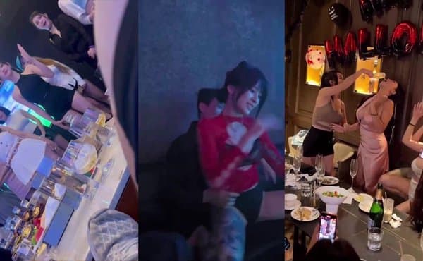 【商K别拍照啊！玩归玩闹归闹，大哥你可别拍照】商K里醉一醉忧愁烦恼全没有！瞧瞧商K里的高端骚鸡如何被大佬狠操拿捏，各色浪货风骚入骨，床上比比都浪荡成性！