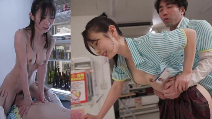 全裸羞恥調教アルバイト変態店長に深夜シフトでノーブラ巨乳ノーパン接客させられています Uncensored-MIDA-696