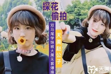 天美赵公子大屌无套爆操双马尾学妹