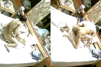 酒店的摄像头偷拍白床网状主题贴心眼镜哥一夜两次让金发女友特别爽