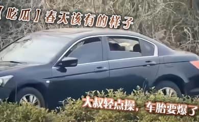 【吃瓜】春天该有的样子,大叔轻点操,车胎要爆了