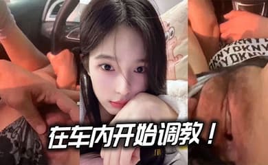在车内开始调教!.边驾边玩逼